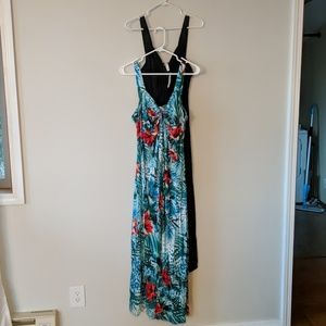 Soma Shirred Front Maxi Sleeveless Dresses